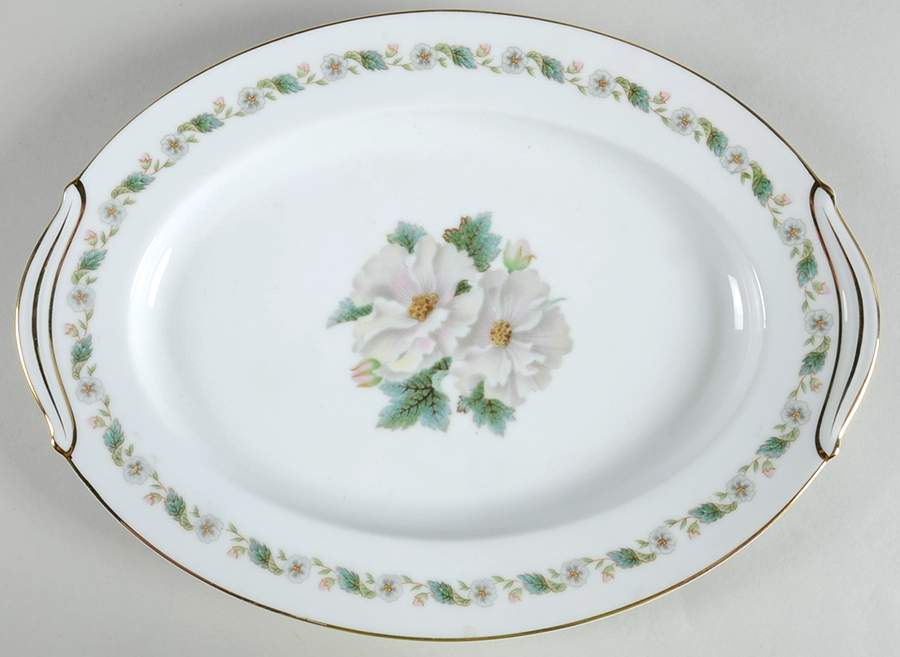 N2432 11" Oval Serving Platter by Noritake-1