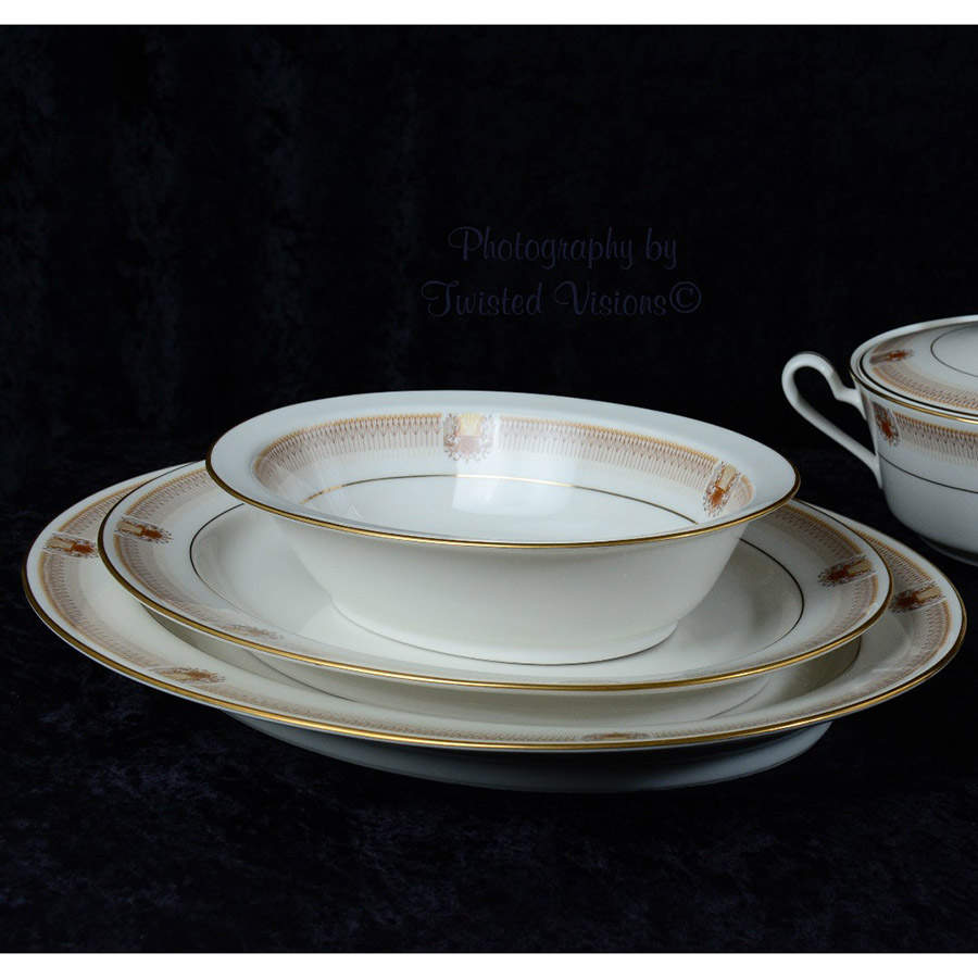 3-808 14" Oval Serving Platter by Noritake-1