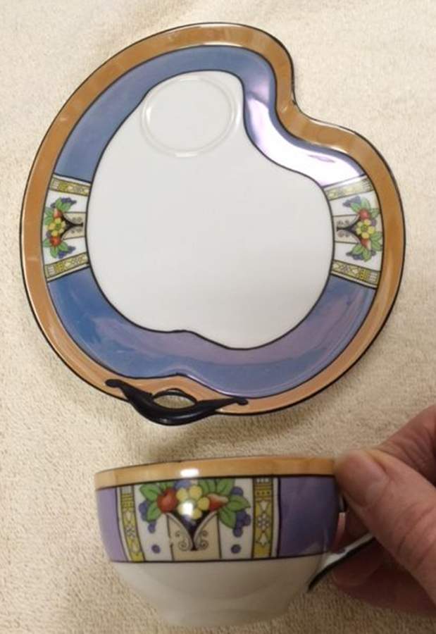 N2435 Snack Plate & Cup Set by Noritake-1