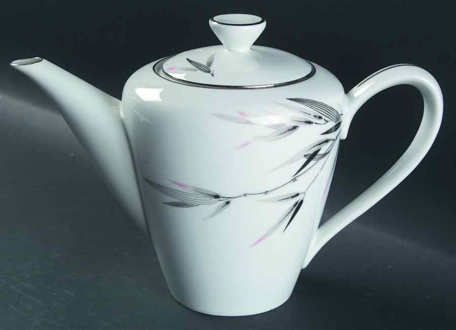Black Bamboo Teapot & Lid by Narumi-1