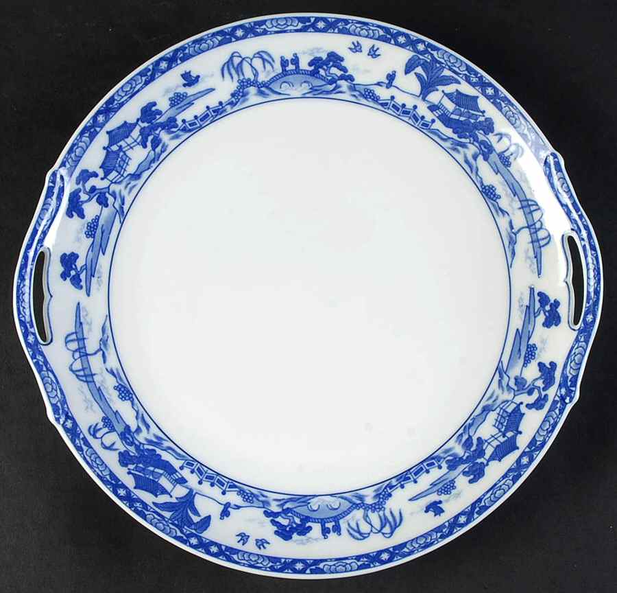 N2442 Handled Cake Plate by Noritake-1
