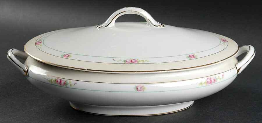 N2443 Oval Covered Vegetable by Noritake-1