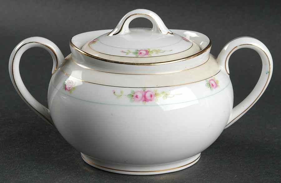 N2443 Sugar Bowl & Lid by Noritake-1