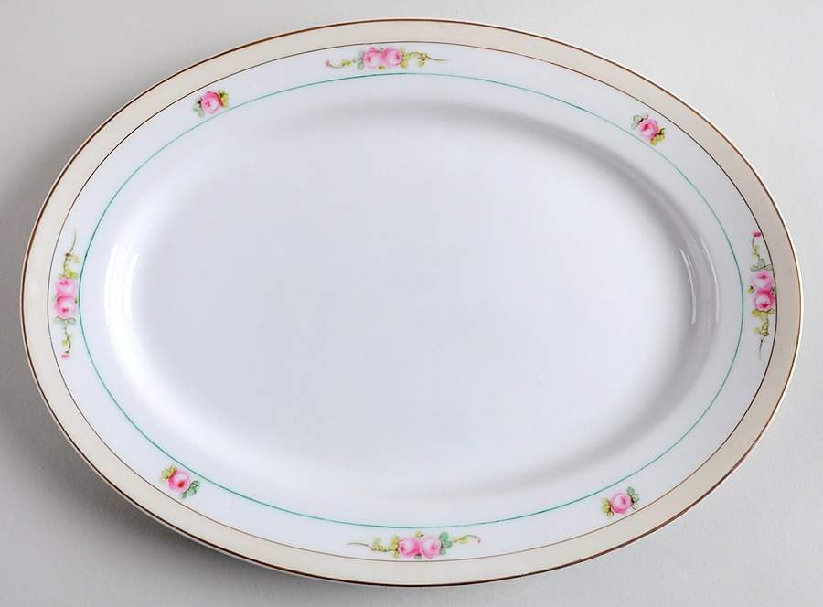 N2443 11" Oval Serving Platter by Noritake-1