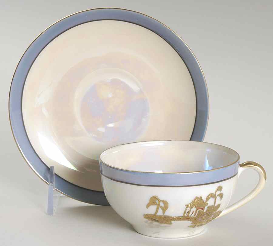 N2450 Flat Cup & Saucer Set by Noritake-1