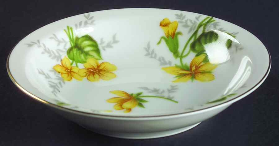 Yellow Valley Fruit/Dessert (Sauce) Bowl by Nagoya Shokai-1