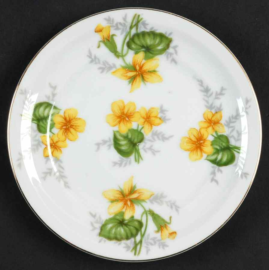 Yellow Valley Bread & Butter Plate by Nagoya Shokai-1