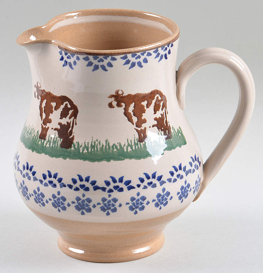 Landscape Cow 34 Oz Jug by Nicholas Mosse-1