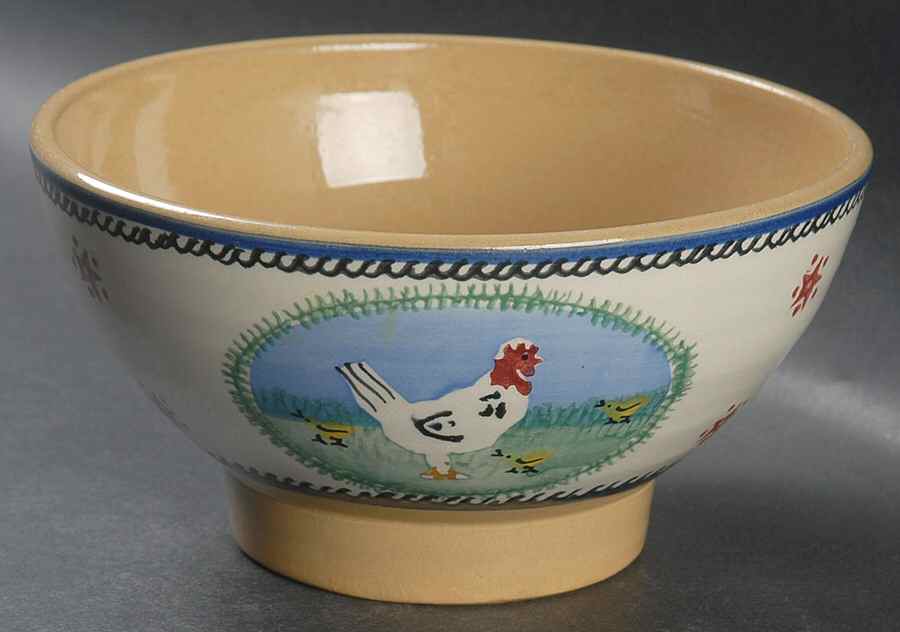 Landscape Hen Coupe Soup Bowl by Nicholas Mosse-1