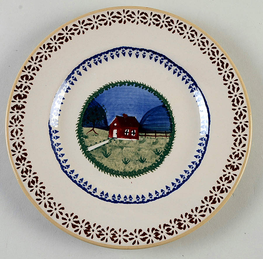 Landscape Farmhouse Luncheon Plate by Nicholas Mosse-1