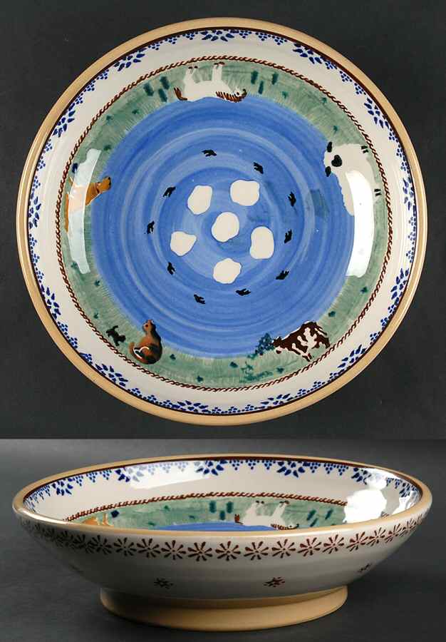 Landscape Dog Large Fruit Bowl by Nicholas Mosse-1