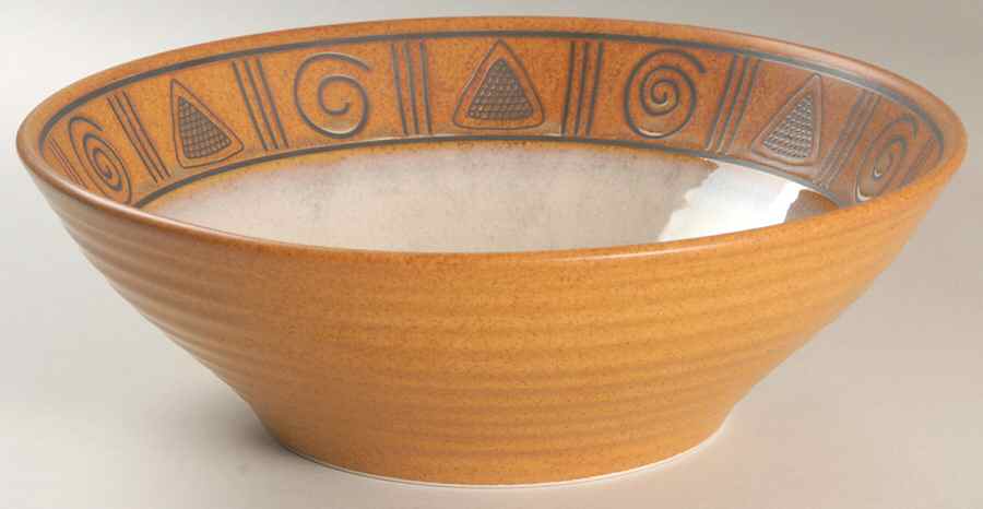 Native 10" Round Vegetable Bowl by Noble Excellence-1