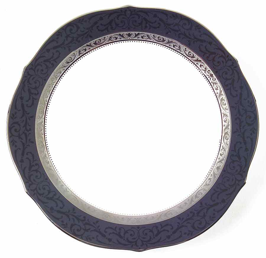Regent Platinum Accent Luncheon Plate by Noritake-1