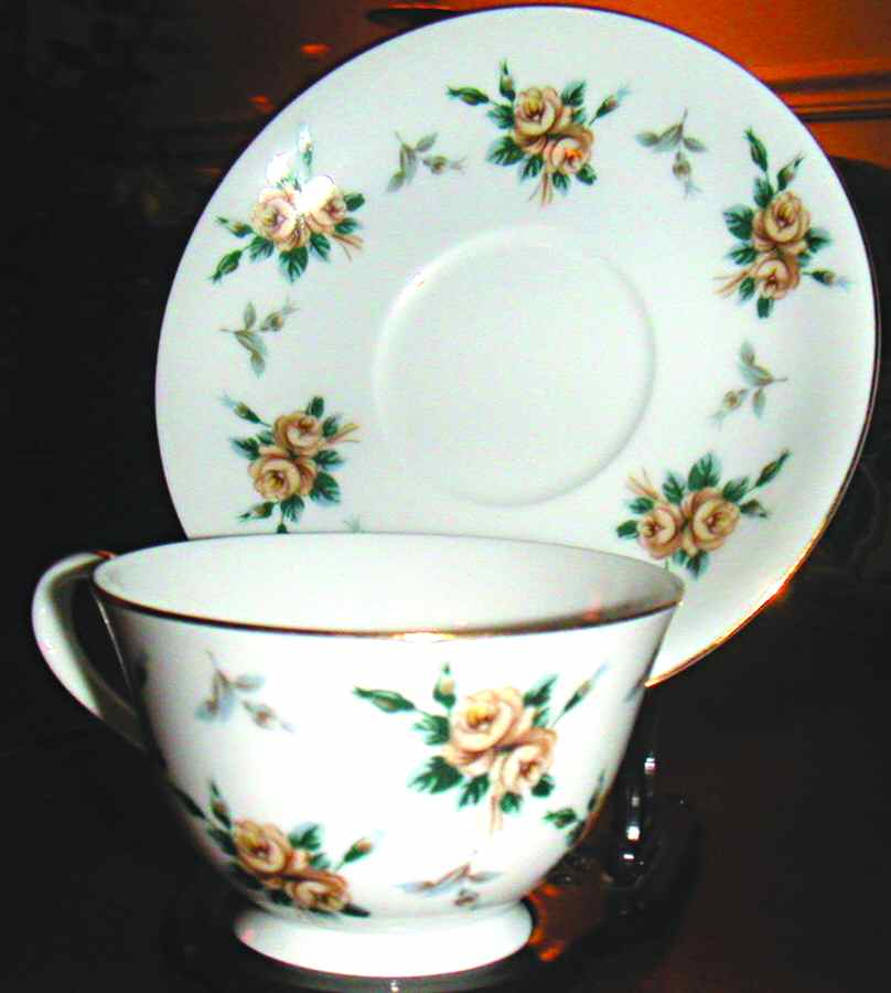 N2491 Footed Cup & Saucer Set by Noritake-1