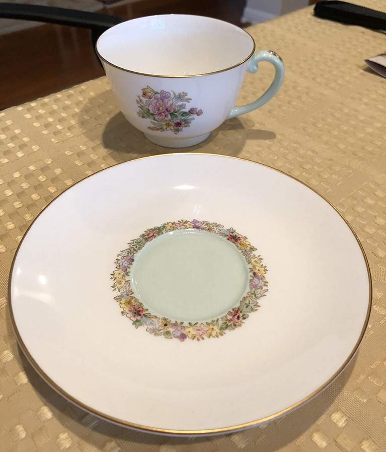 N2576 Footed Cup & Saucer Set by Noritake-1