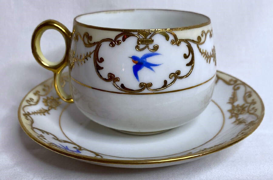 N2495 Flat Cup & Saucer Set by Noritake-1