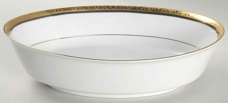 Regent Gold 9" Oval Vegetable Bowl by Noritake-1