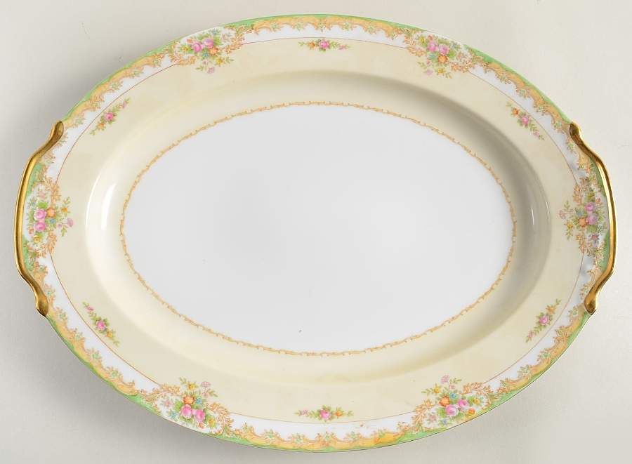 N420 16" Oval Serving Platter by Noritake-1