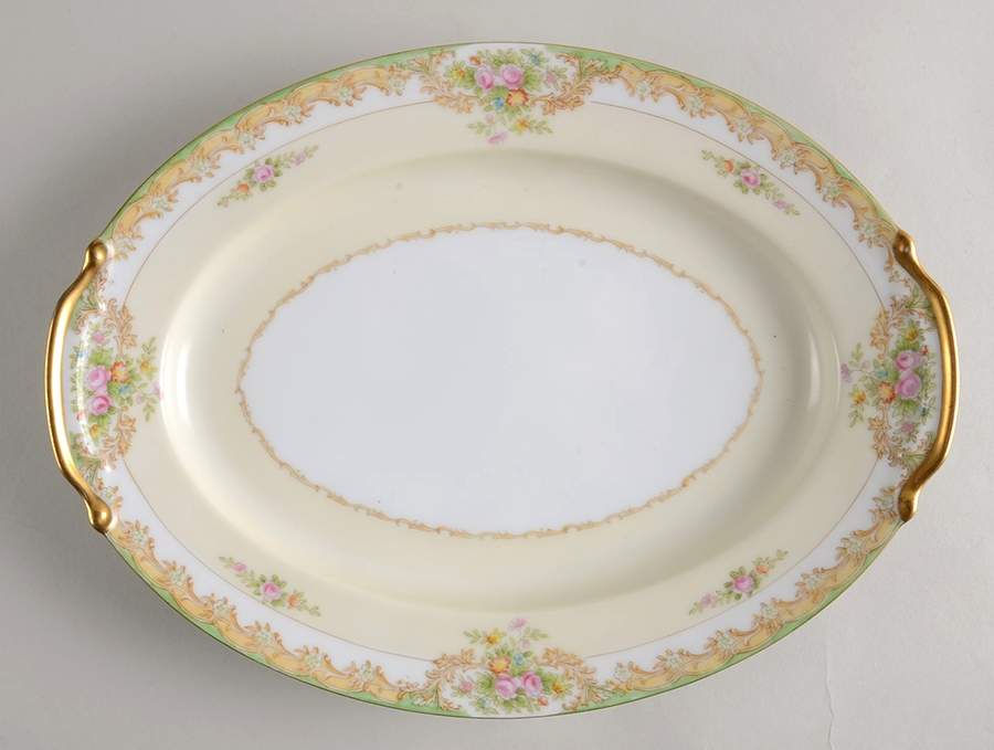 N420 11" Oval Serving Platter by Noritake-1