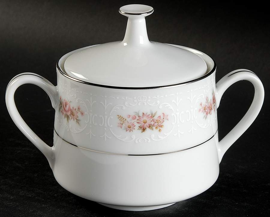 Petula Sugar Bowl & Lid by Noritake-1