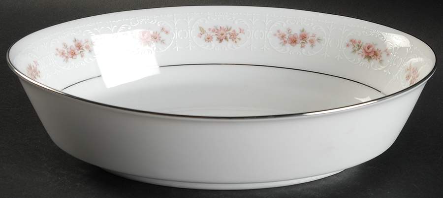 Petula 9" Oval Vegetable Bowl by Noritake-1
