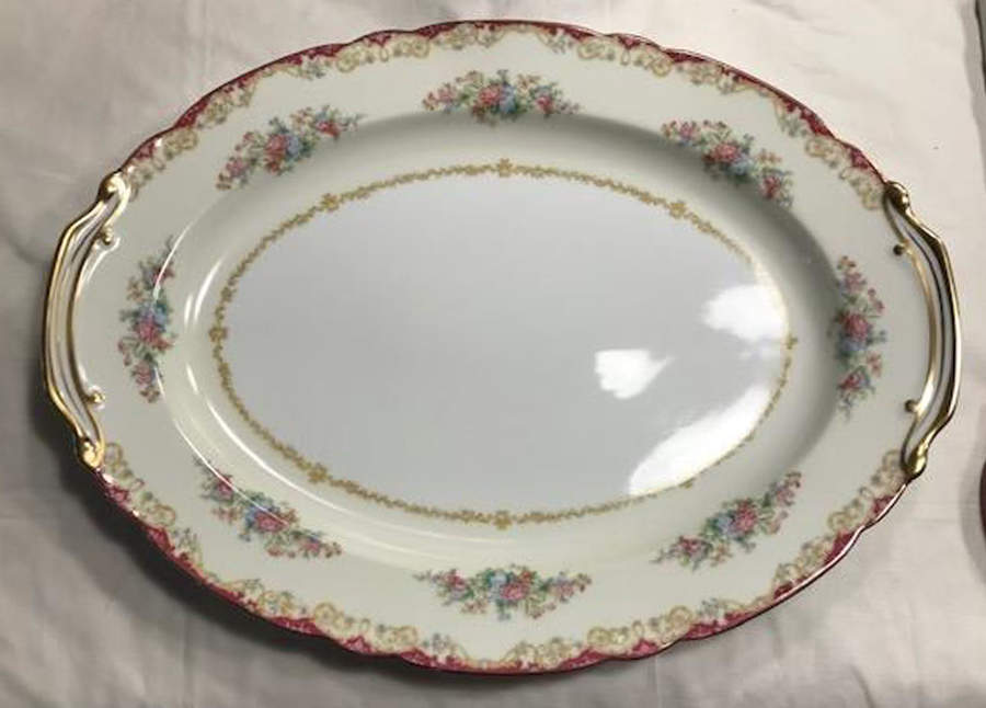 N2687 14" Oval Serving Platter by Noritake-1