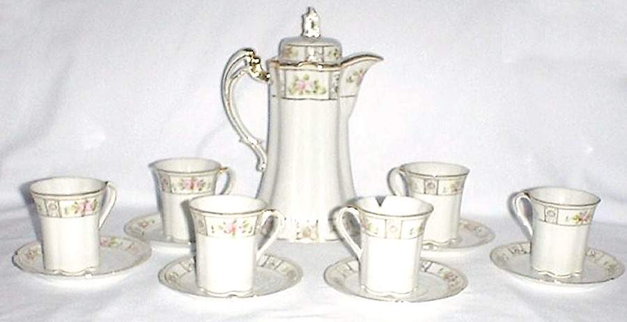 N4683 Chocolate Cup & Saucer Set by Noritake-1