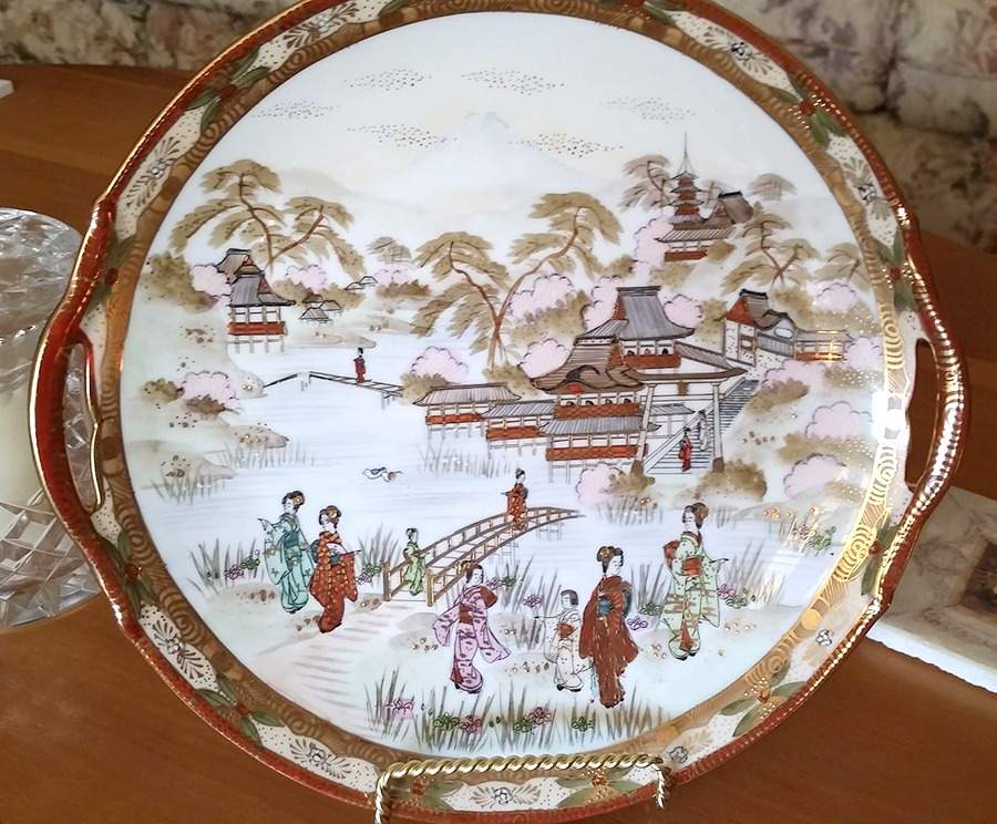 N2509 Handled Cake Plate by Noritake-1