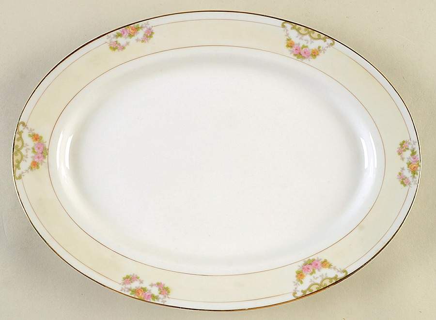14798 11" Oval Serving Platter by Noritake-1