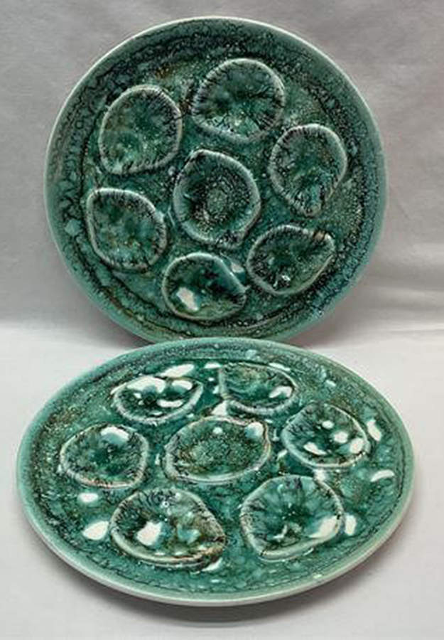 Mousse Oyster Plate by Niderviller (France)-1