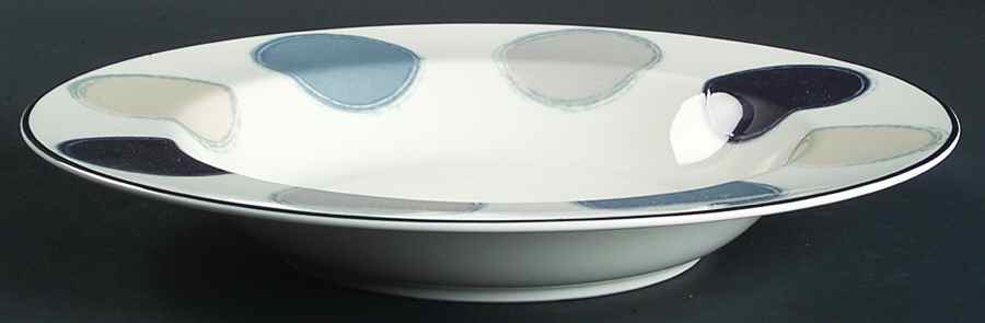Java Graphite Large Rim Soup Bowl by Noritake-1
