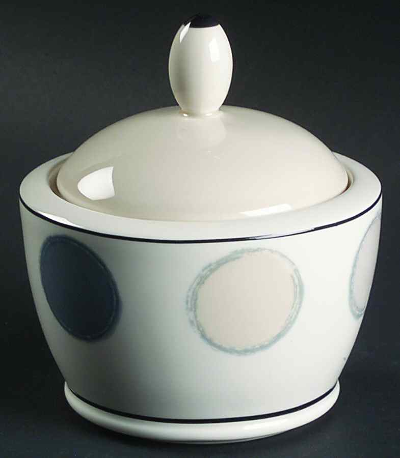 Java Graphite Sugar Bowl & Lid by Noritake-1