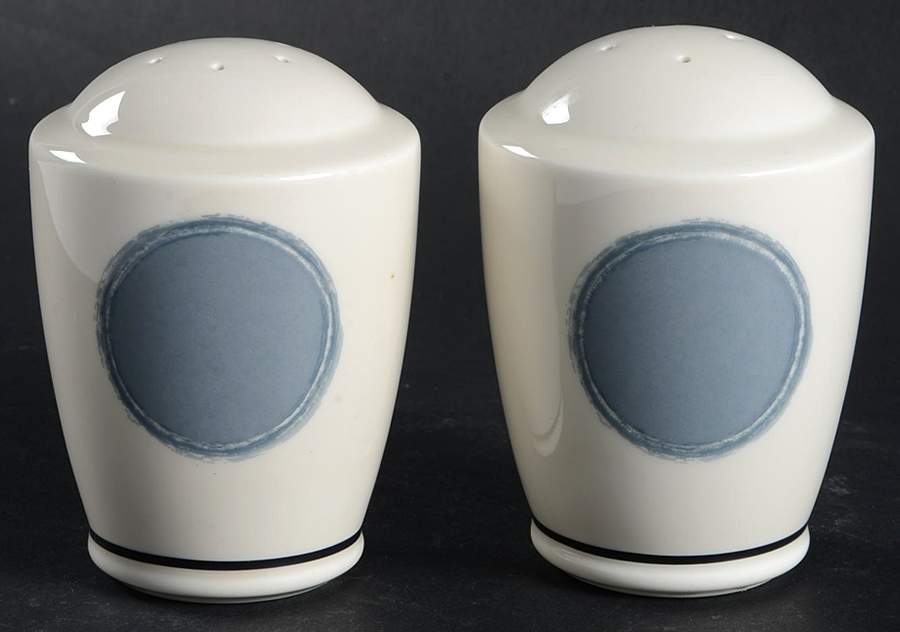 Java Graphite Salt & Pepper Set by Noritake-1