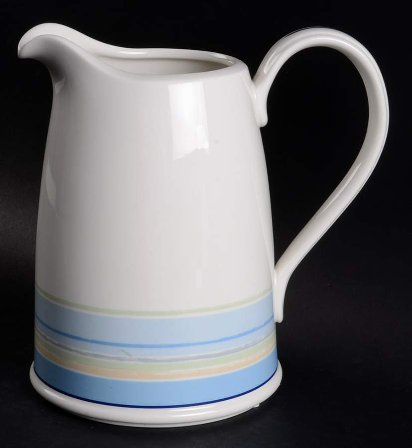 Java Blue Swirl 64 Oz Pitcher by Noritake-1