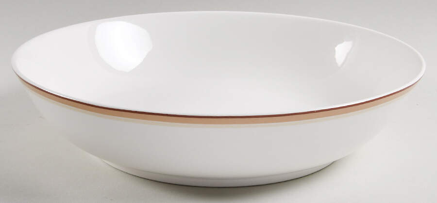 Mocha Java Swirl 12" Pasta Serving Bowl by Noritake-1