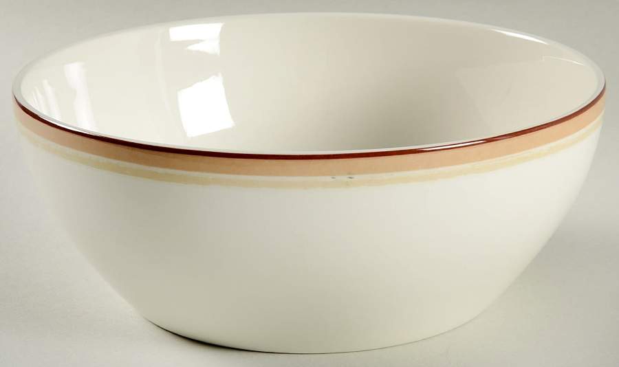 Mocha Java Swirl 7" Round Vegetable Bowl by Noritake-1