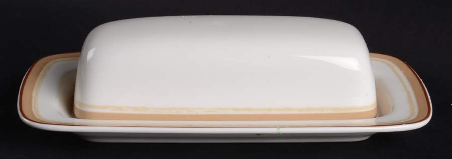 Mocha Java Swirl 1/4 Lb Covered Butter by Noritake-1