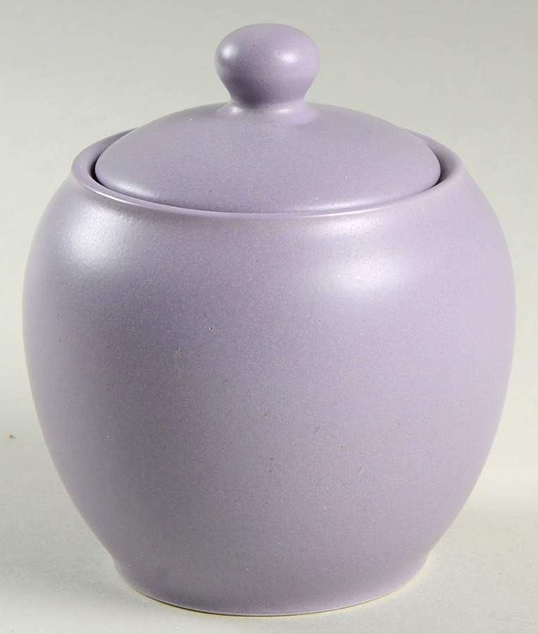 Colorwave Lilac Sugar Bowl & Lid by Noritake-1