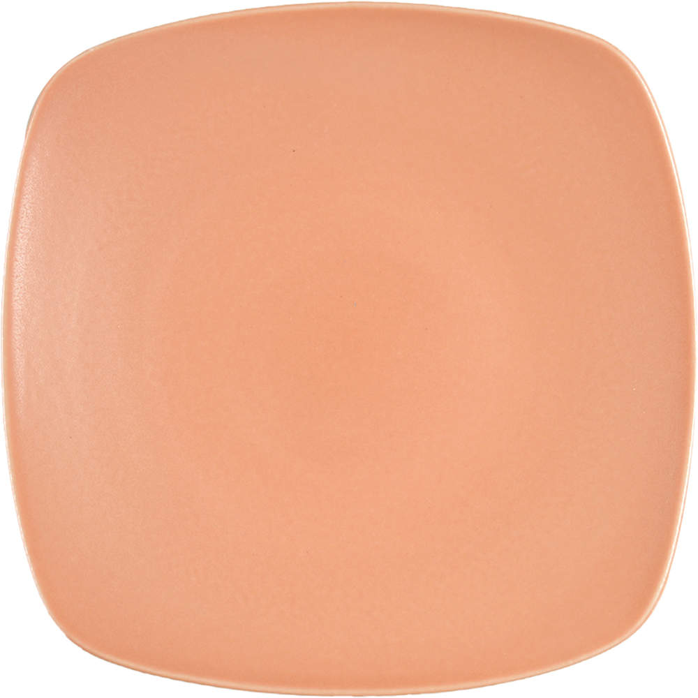 Colorwave Peach Square Salad Plate by Noritake-1