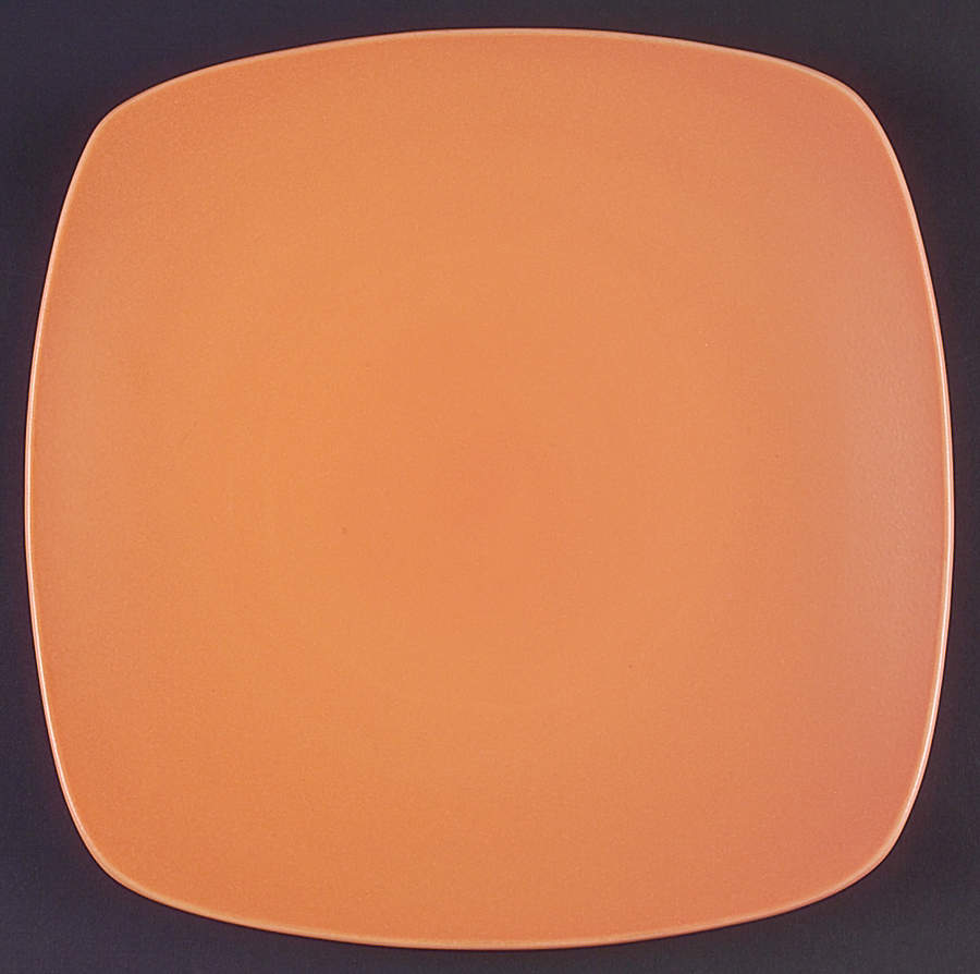 Colorwave Peach Square Service Plate (Charger) by Noritake-1