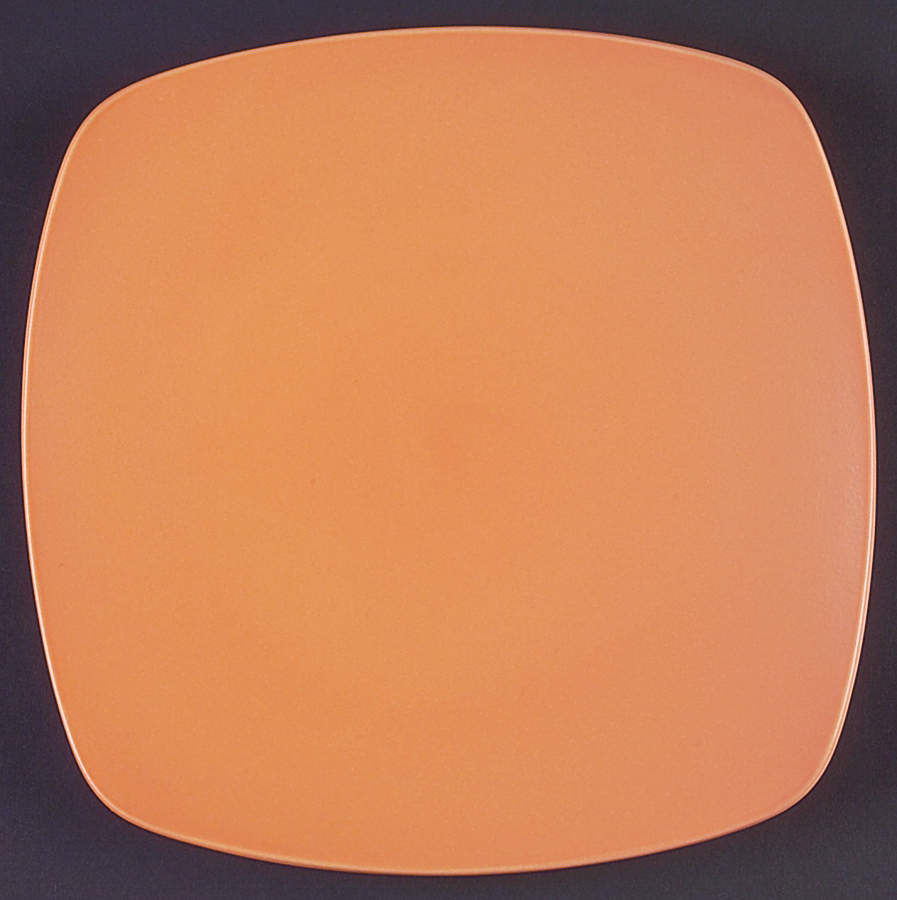 Colorwave Peach Square Dinner Plate by Noritake-1