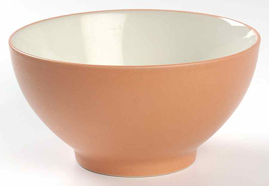 Colorwave Peach Rice Bowl by Noritake-1