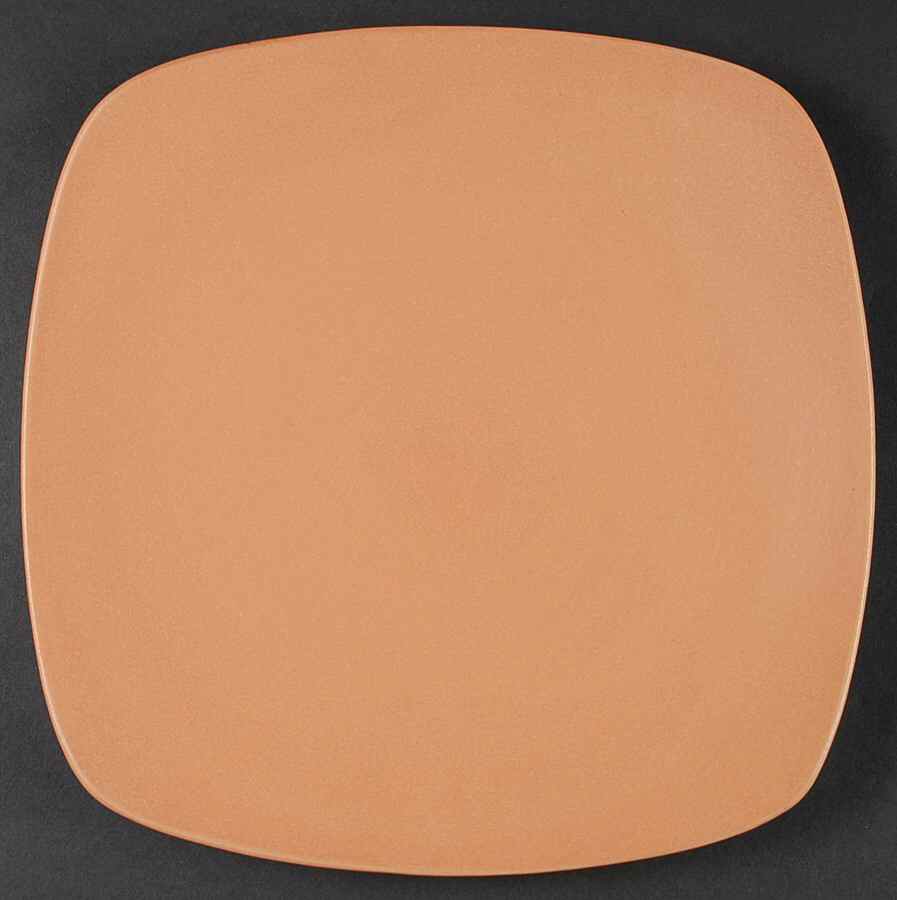 Colorwave Peach Square Dinner Plate by Noritake-1