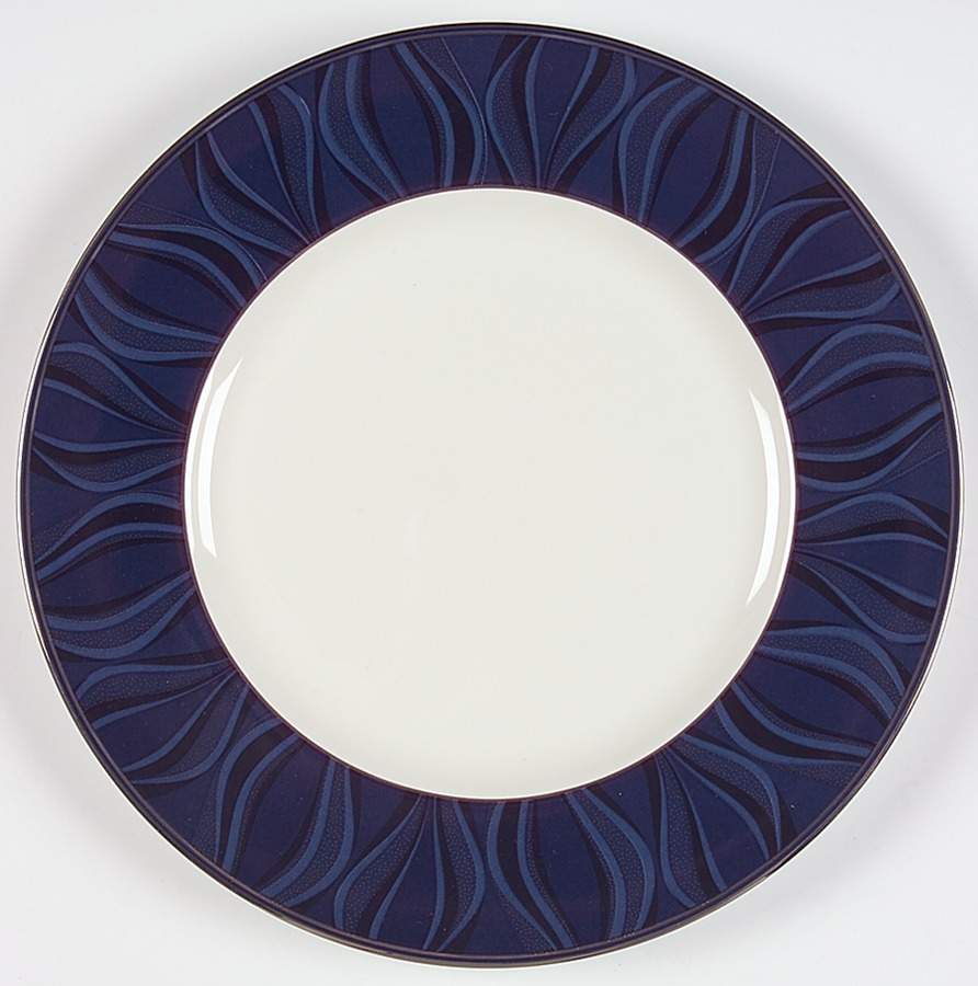 Stardust Platinum Accent Luncheon Plate by Noritake-1
