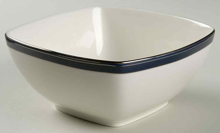 Stardust Platinum 5" Square Vegetable Bowl by Noritake-1