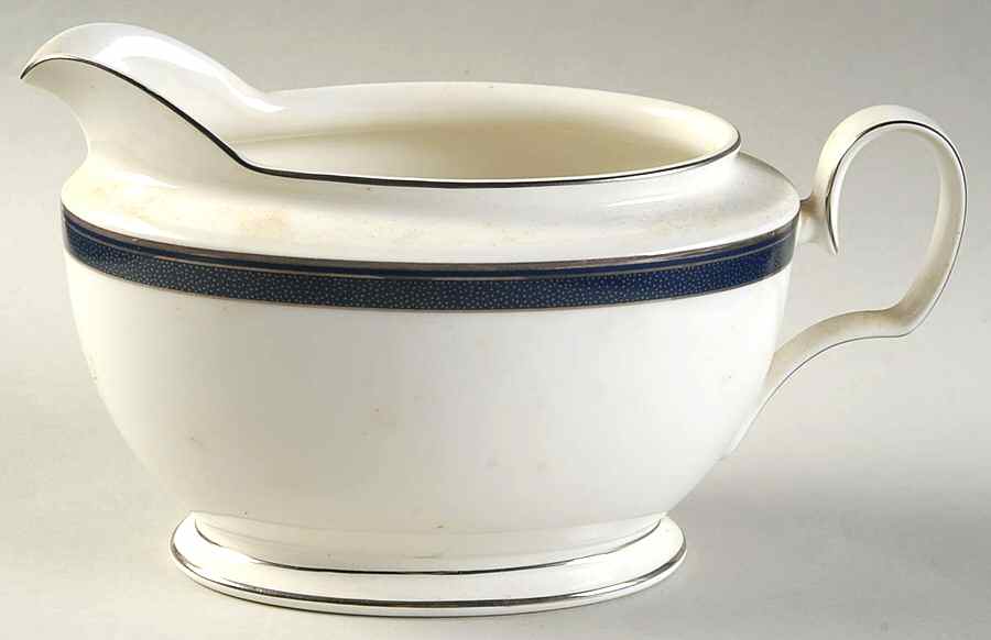 Stardust Platinum Gravy Boat by Noritake-1