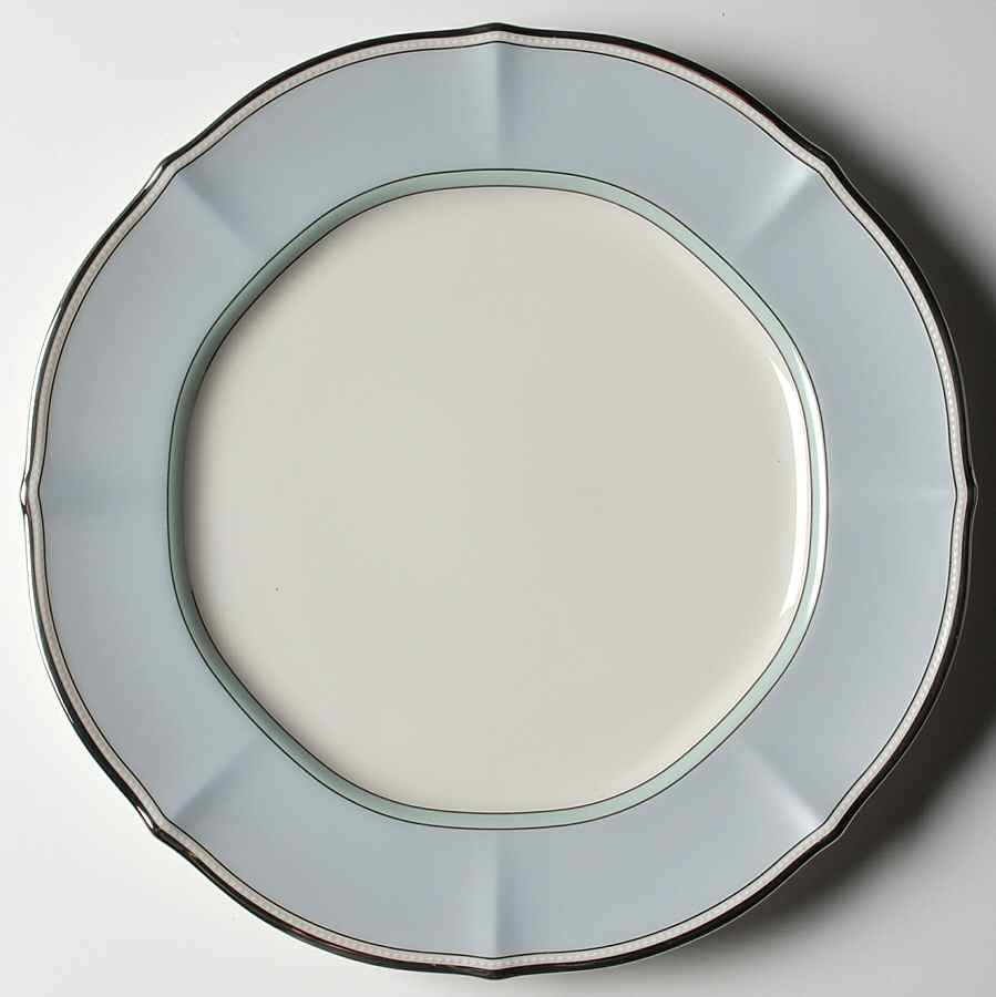 Centura Blue 11" Chop Plate (Round Platter) by Noritake-1