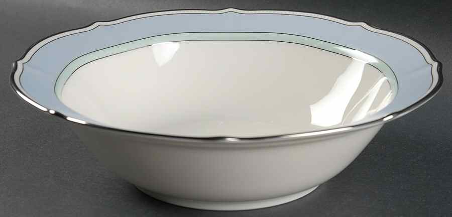 Centura Blue 9" Round Vegetable Bowl by Noritake-1