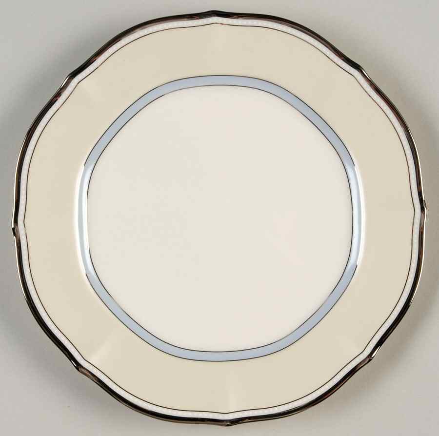 Centura Cream Salad Plate by Noritake-1