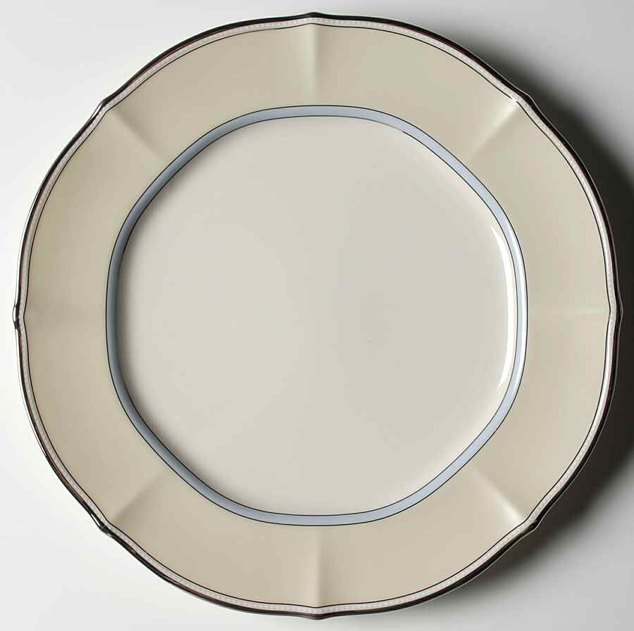 Centura Cream 11" Chop Plate (Round Platter) by Noritake-1